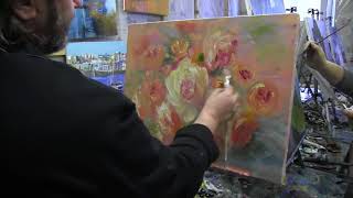 Игорь Сахаров, уроки масляной живописи для начинающих в Москве