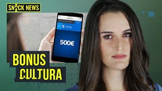 Bonus Cultura 500 euro: che cosa comprano i diciottenni? | Snack News