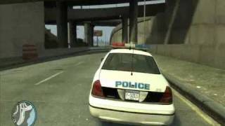 Gta IV: Crown vic Code 3 lightbar. v1.9
