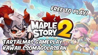 MAPLESTORY 2 - "Felülnézetes" 3D MMORPG. F2P. Battle Royale Mode