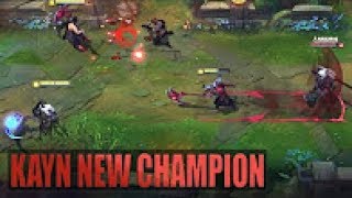 LoL Kayn New Champion LEAKED  League of Legends