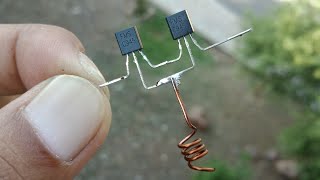 DIY NON CONTACT AC LINE TESTER USIND C945 TRANSISTORS