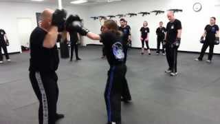 1234 with groin kick