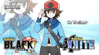 Pokemon Black and White - Trainer Battle Theme Remix (Mashup)
