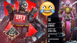 19 KILLS NO BADGE!!! Fps Strike Pack (Apex Legends PS4)