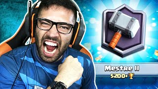MELHOR DECK PARA CHEGAR NA LIGA MESTRE 2 NO CLASH ROYALE!!!