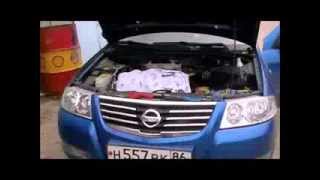 Чистка дроссельной заслонки Nissan Almera Classic
