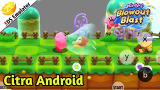 Kirby’s Blowout Blast Citra 3DS Emulator on Android