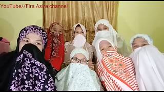viral!! cover Lagu balasan Ade Jilbab biru versi islami santriwati ?(ala santri)