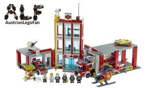 Lego City 60110 Fire Station - Lego Speed Build Review