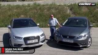Audi A3 vs Seat León: ¿En qué se diferencian? | Prueba / Test / Review en español | coches.net