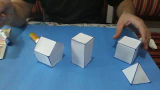 Beşgen Prizma Nasıl Yapılır?(How to make pentagonal prism)