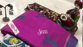 Butter Silk Jasmine |  Musical instruments Embossed Butta All Over | RV Collections