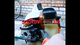 Как снять карбюратор с мотокосы Stihl FS 55