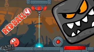 Уровень Перед БОССОМ! Приключения Красного ШАРИКА Red Ball 4
