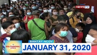 Balitanghali Express: January 31, 2020 [HD]