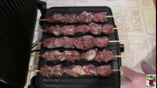 ШАШЛЫК на гриле МАРИНУЕМ и ЖИРИМ ШАШЛЫК. Шашлык не выходя из дома.