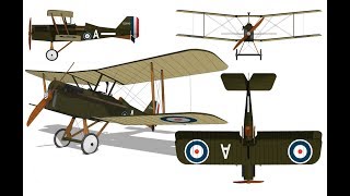 SE5A чертежи модели копии самолёта # 117