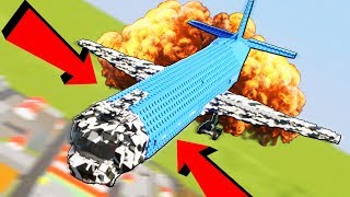АВИАКАТАСТРОФЫ В BRICK RIGS! КРУШЕНИЯ САМОЛЕТОВ В БРИК РИГС! | Brick Rigs
