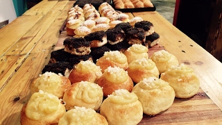 Pan de leche y tortitas negras