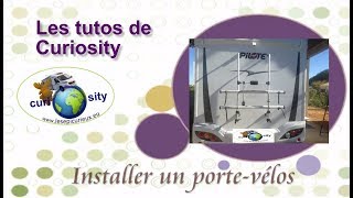 INSTALLER UN PORTE VÉLOS à L’ARRIÈRE DU CAMPING-CAR