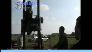 Работа буровой установки Аквабур-Б6, Б6Е