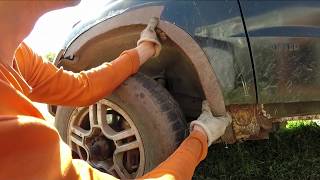 КАК УБРАТЬ РЖАВЧИНУ на кузове автомобиля. УАЗ Патриот.