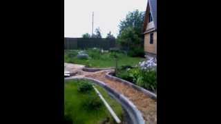 Установка бордюра . Пример нашей работы .2012-06-07 19.55.54 mostovaya.ru