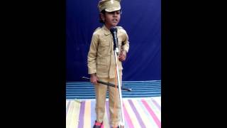 Fancy dress competition Police officer