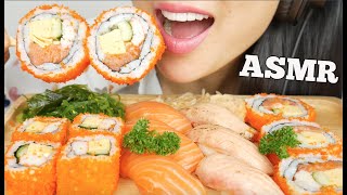ASMR SUSHI *BIG BITES (EATING SOUNDS) NO TALKING | SAS-ASMR