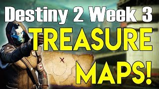 Destiny 2 ALL TITAN TREASURE MAP LOCATIONS | Cayde's Treasure Chests for Week 3