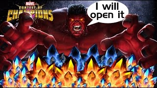 Открытие горы кристаллов 3 и 4 звезды [Marvel Contest of Champions]