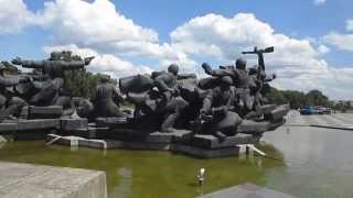 Форсирование Днепра, Музей Великой Отечественной войны, Киев, Украина
