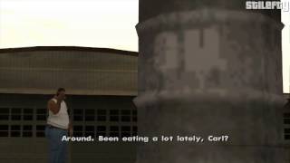 GTA San Andreas - Mission #73 - Green Goo - Alternative Cutscene