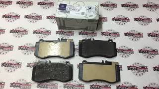 A0074206320 Колодки тормозные передние Mercedes E W212 / CLS C218