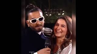 Alia Bhatt and Ranveer Singh Cute!! #short #reels #bollywood #kingbollywood