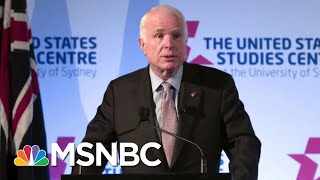 President Donald Trump Mocks John McCain, George H.W. Bush 41 At Montana Rally | Morning Joe | MSNBC