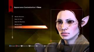 Dragon Age Inquisition - Making a beautiful female Elf