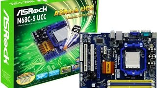 Ремонт материнской платы Asrock N68C-S UCC. Запускается на 1 секунду