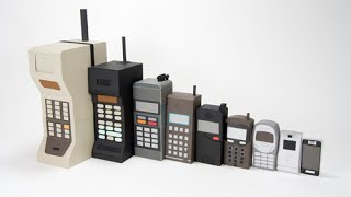 Evolution of the Cell Phone (1973-2015)
