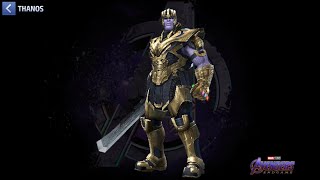 Marvel Future Fight - Thanos T3 Avenger Endgame Uniform ABX Univ Villain Day - CTP Rage (3,5M)