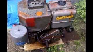 Andoria 1HC102 s-15 Polski silnik z Andrychowa Zimny rozruch
