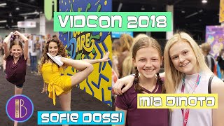 Vidcon 2018 day 1 With SOFIE DOSSI, ANNIE ROSE & MIA DINOTO | Bethany G