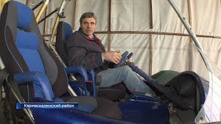 Башкирский «Кулибин» собрал болотоход, кольцелёт и винтокрыл