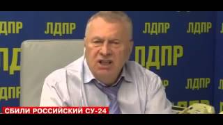 Жириновский о сбитом су 24 турками