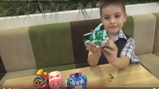 Робокар Поли. Обзор игрушек.  Robocar Poly. Review of toys.