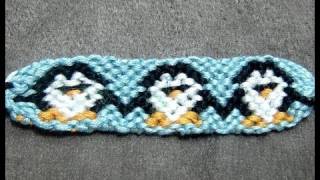 ► Penguin - Friendship Bracelet Tutorial