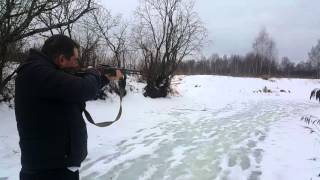 ИЖ-94! Бой дробью №2 на 25 метров!