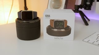Sena Leather Apple Watch Travel Case