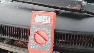 How to test Daewoo Matiz MAP sensor with a multimeter - read description